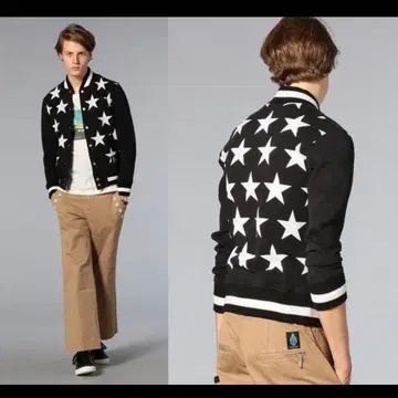 러브리스 길드 프라임 남성용 스타디움 점퍼 바시티 자켓 M 사이즈