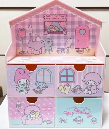 산리오 마이멜로디 집 모양 가슴 수납 마이 스위트 피아노