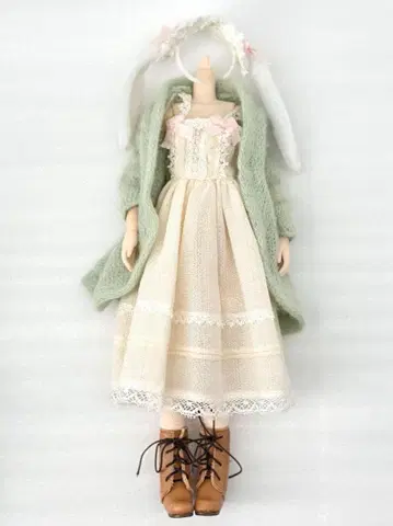 오비츠 24 드레스 세트 포함 1/6 인형