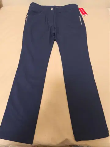 미사용 marie claire 축열 팬츠 LL 사이즈 네이비 가을 겨울용
