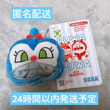 호빵맨 뮤지엄 미니 기모노 캡 스트랩 코킨짱