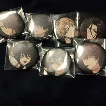 마호야쿠 흑백 Mw 캔뱃지 7개 세트