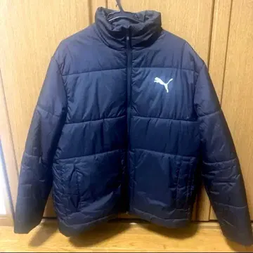 PUMA 블랙 다운 자켓 XL