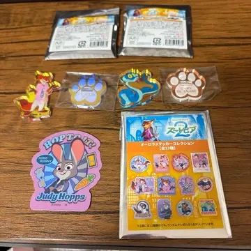 주토피아2 아크릴 스탠드 (닉) (게리) & 스티커