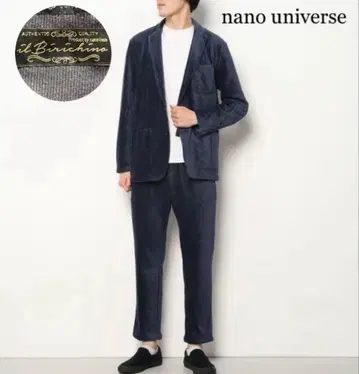 (눈에 띄는 얼룩 없음) 나노 유니버스 셋업 코듀로이 네이비