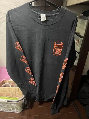 BLACK BRAIN 롱 슬리브 T셔츠