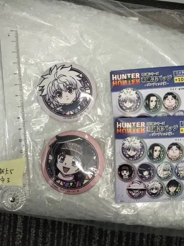HUNTER x HUNTER 캔뱃지 2개 세트 키루아 등