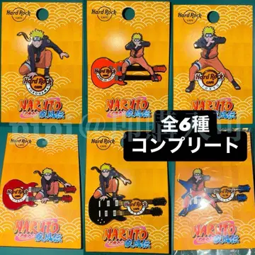 [컴프] NARUTO 핀 배지 하드 록 카페 나루토 콜라보