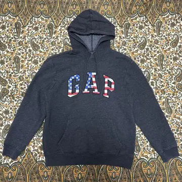 GAP 갭 맨투맨 후드티 성조기 컬러