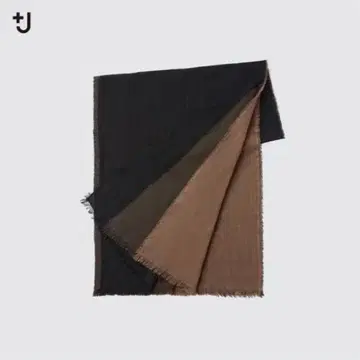 유니클로+J 울 스톨 브라운