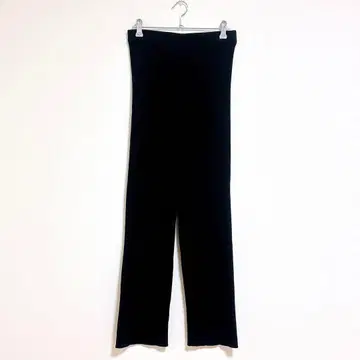 렙심 팬츠 레깅스 F 블랙 허리밴딩 루즈핏 심플