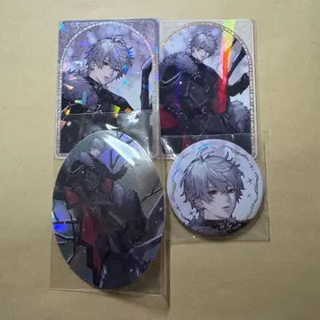 쿠츠하 art of nijisanji 카드 캔뱃지 특전 4점