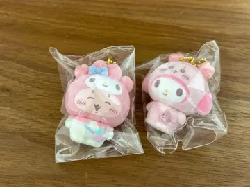 치이카와 산리오 콜라보 플로키 마스코트 헌책방 x 마이멜로디