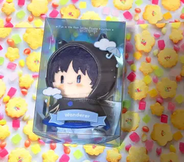 원신 방랑자 봉제 인형 키링 우중희락 공식 정품