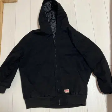 JaVa 후드 부착 블랙 자켓