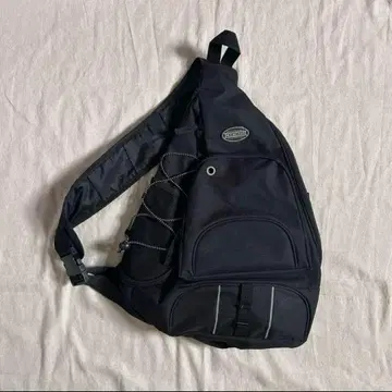 00s Y2K SHELTER 원숄더 슬링 백 블랙