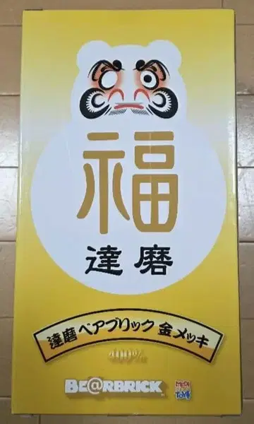 BE@RBRICK 달마 금 도금