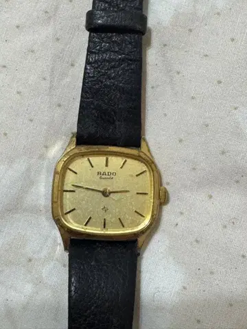 RADO 시계 골드/블랙