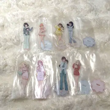 러브 라이브 렌노소라 여학원 세가 럭키 쿠지 아크릴 스탠드 컴플리트