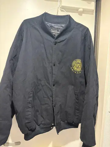 자수 블루종 자켓 구제 의류