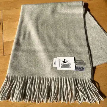 [ 새상품 미사용 ] Merfirge 100% 캐시미어 머플러 그레이