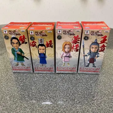 킹덤 수집용 피규어 4체 세트 미개봉품