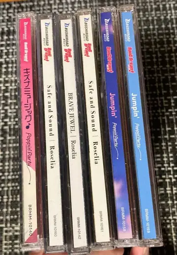 뱅드림 CD&Blu-ray 6세트