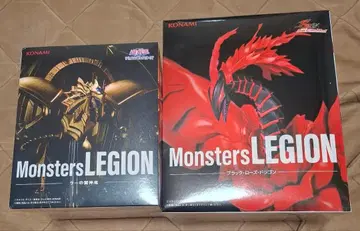 유희왕 라의 익신룡 블랙 로즈 드래곤 피규어 2개 세트