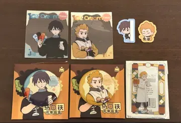 라소흑전기 클리어 카드 스티커 아크릴 카드 캔뱃지 갑 을