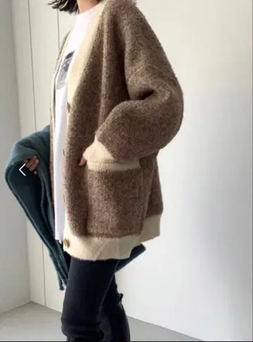 RCW 가디건 SIZE 38 브라운