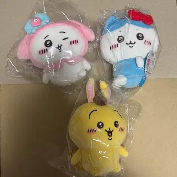 치이카와 산리오 콜라보 봉제 인형 s 치이카와 하치와레 토끼 S