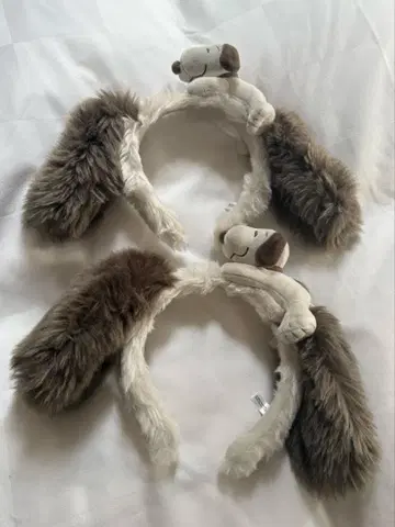 [ 2개 세트 ] USJ 스누피 머리띠 유니버셜