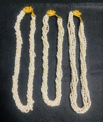 담수 진주 목걸이 6연 묶음 판매