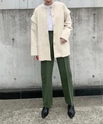 CLANE CORDUROY BOX JACKET