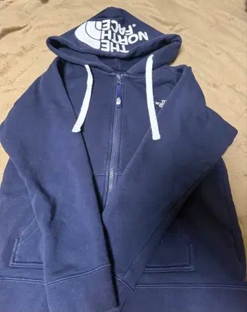 THE NORTH FACE 네이비 풀 집업 후드티