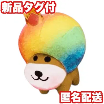 [아프로견] San-X 올스타즈 반짝이는 왕관 마스코트 키체인