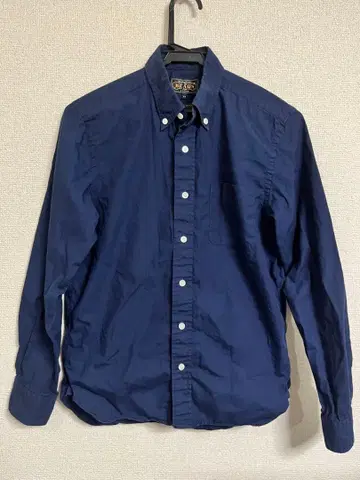BEAMS PLUS 버튼다운 셔츠 네이비 XS