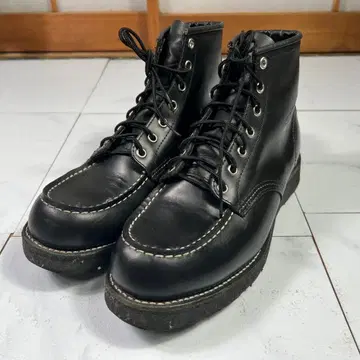 새상품급 단종 레드윙 8137 블랙 아웃 목토 28cm