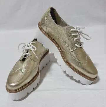 rose bud 골드 통굽 신발 사이즈 36