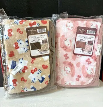 산리오 퀼팅 플란넬 무릎 담요 헬로키티 마이멜로디