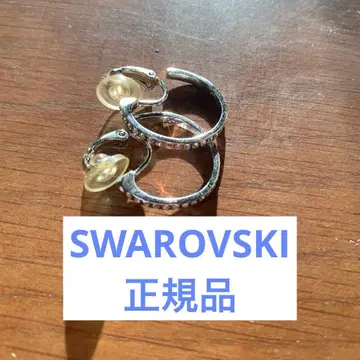 SWAROVSKI 스와로브스키 정품 후프 귀찌