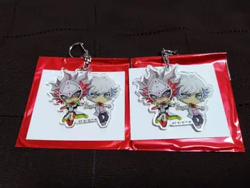 유희왕 VRAINS 포춘 아크릴 키링 코우가미 료켄 & 리볼버