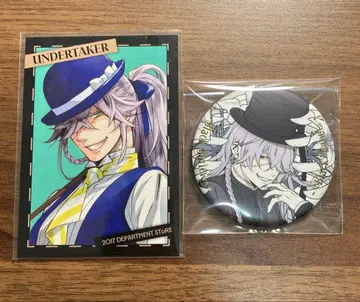 블랙 집사 BlackLabel 장의사 캔뱃지 캐릭터 카드