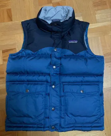 새상품급 제조 중지 파타고니아 슬링샷 다운 베스트 네이비/블루 F9