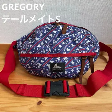 GREGORY 테일메이트 S 올 패턴 별 성조기 한정판 구형 택 은색 택