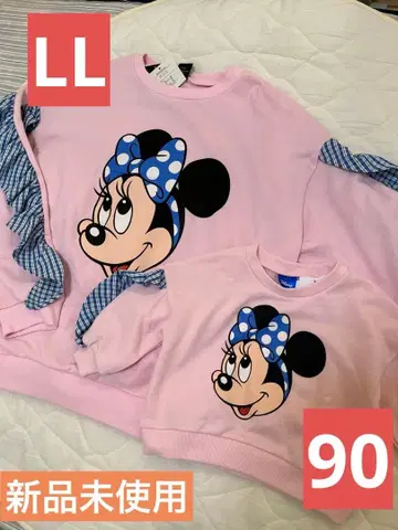 새상품 치마저고리 미니 트레이닝복 90사이즈 LL 모자/딸 커플 디즈니