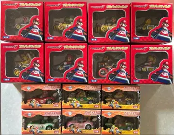 마리오 카트 7 풀백 피규어 전 8종 세트