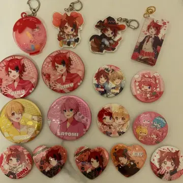 스토푸리 캔 배지 아크릴 키링