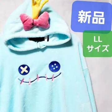 새상품 스티치 후드티 스크램프 인형옷 플리스 맨투맨 자수