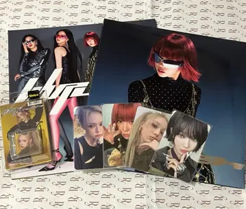 aespa whiplash 앨범 cd 트레이딩 카드 윈터